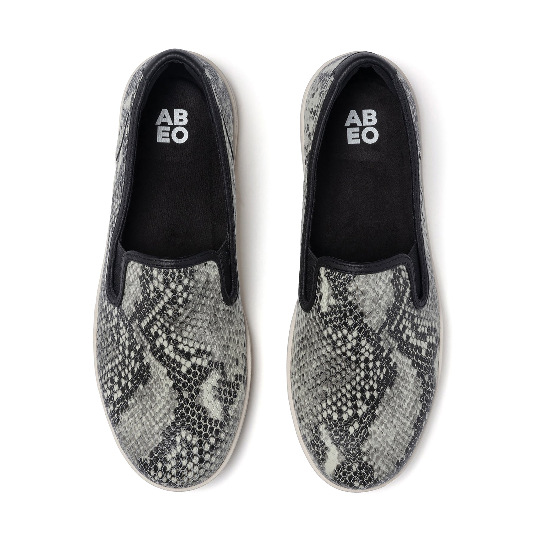 Encore Slip On - Snake Print Leather