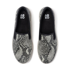 Encore Slip On - Snake Print Leather