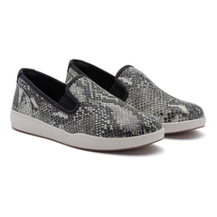 Encore Slip On - Snake Print Leather