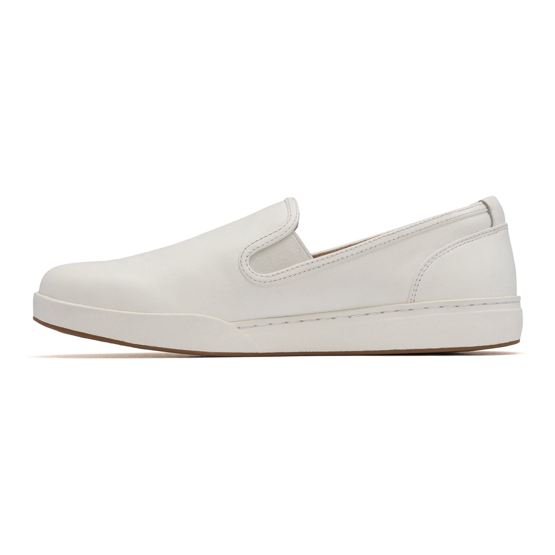 Encore Slip On Metatarsal - White Leather