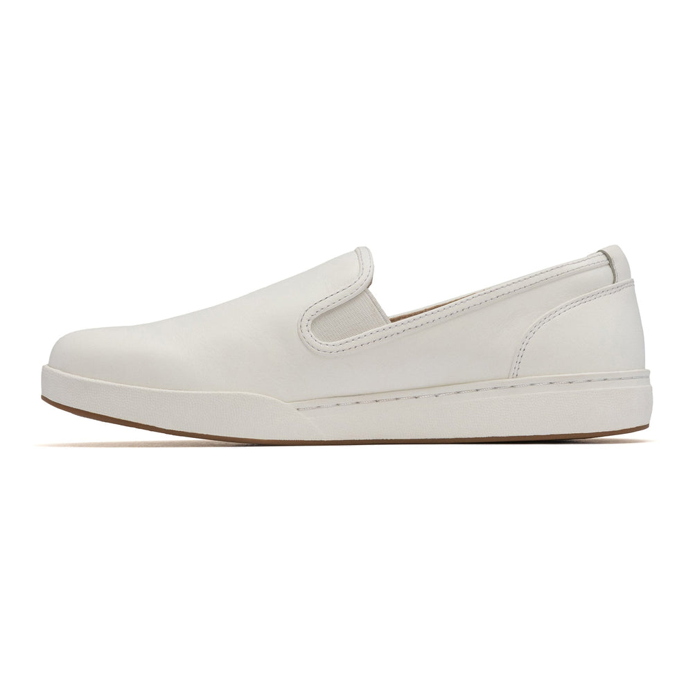 Encore Slip On Metatarsal - White Leather