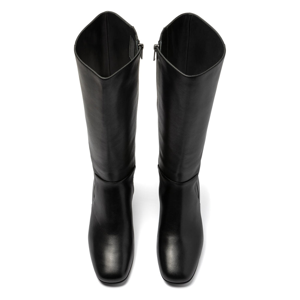 Avenue Tall - Black Nappa