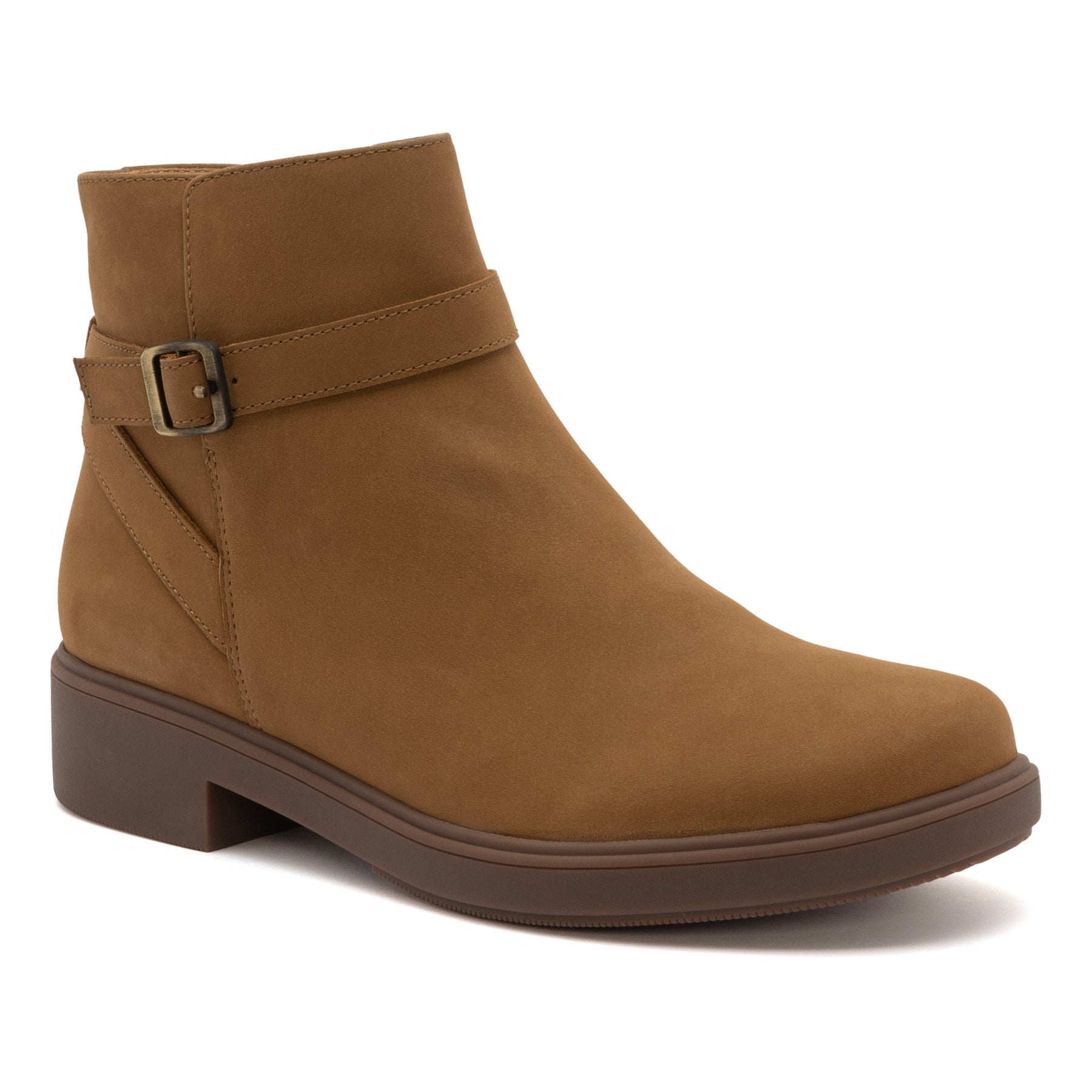 Compass Buckle Metatarsal - Tan Nubuck
