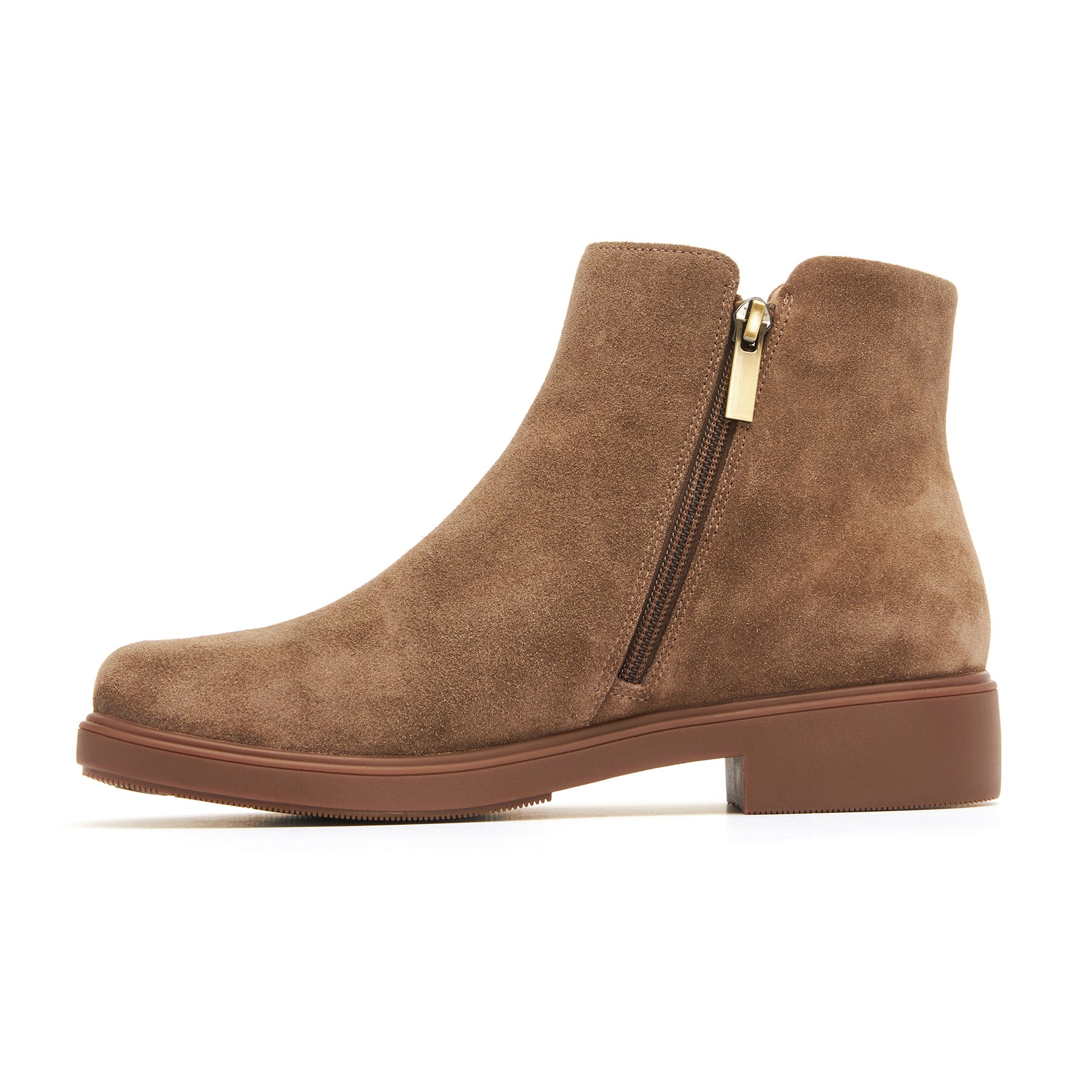 Compass Zip - Dark Taupe