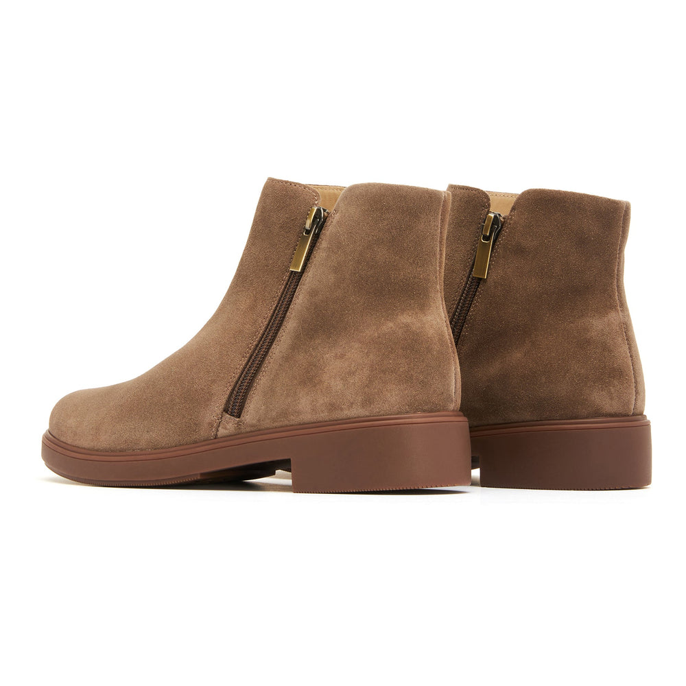 Compass Zip Metatarsal - Dark Taupe