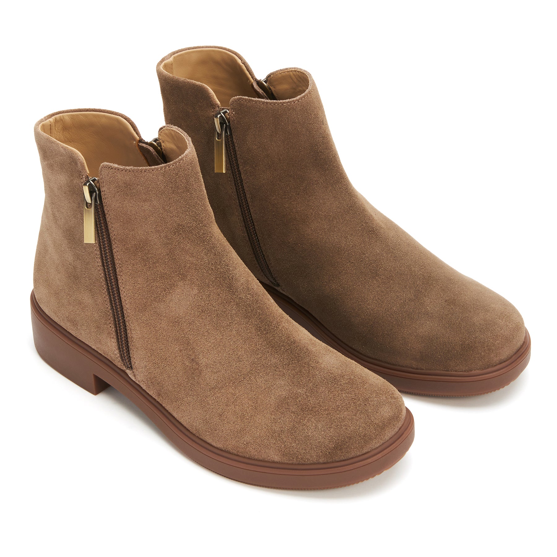 Compass Zip Metatarsal - Dark Taupe