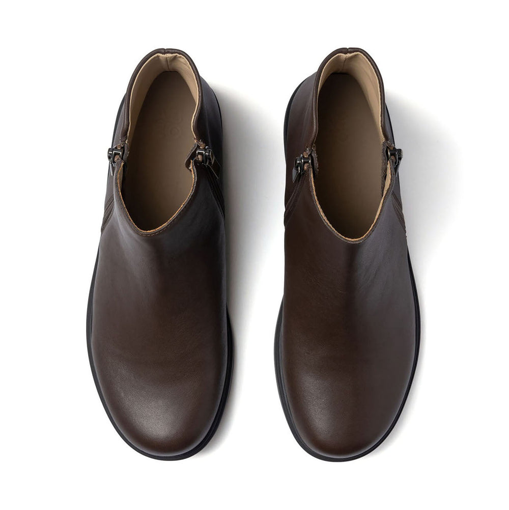 Compass Zip Metatarsal - Dark Brown