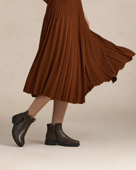 Compass Zip Metatarsal - Dark Brown