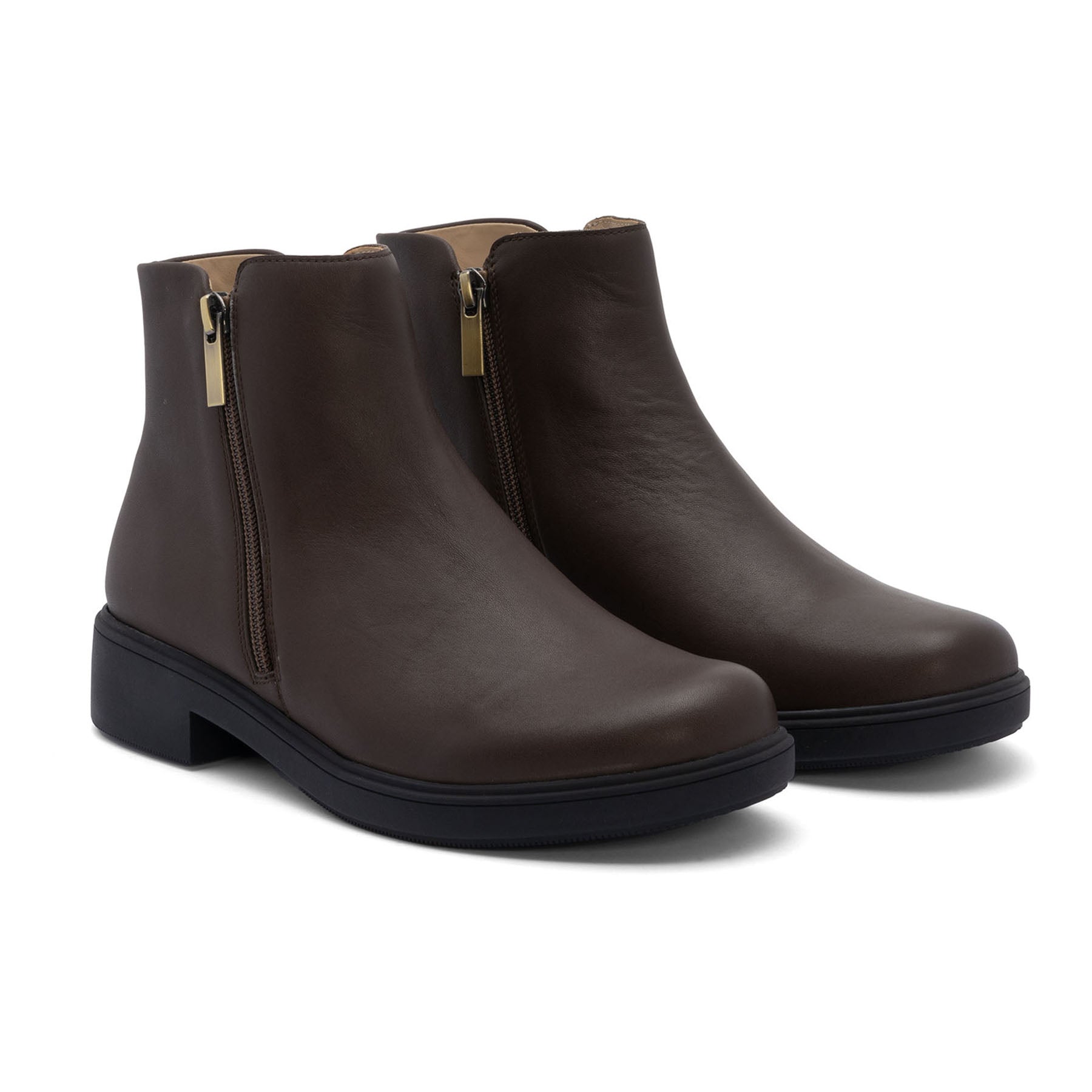 Compass Zip Metatarsal - Dark Brown