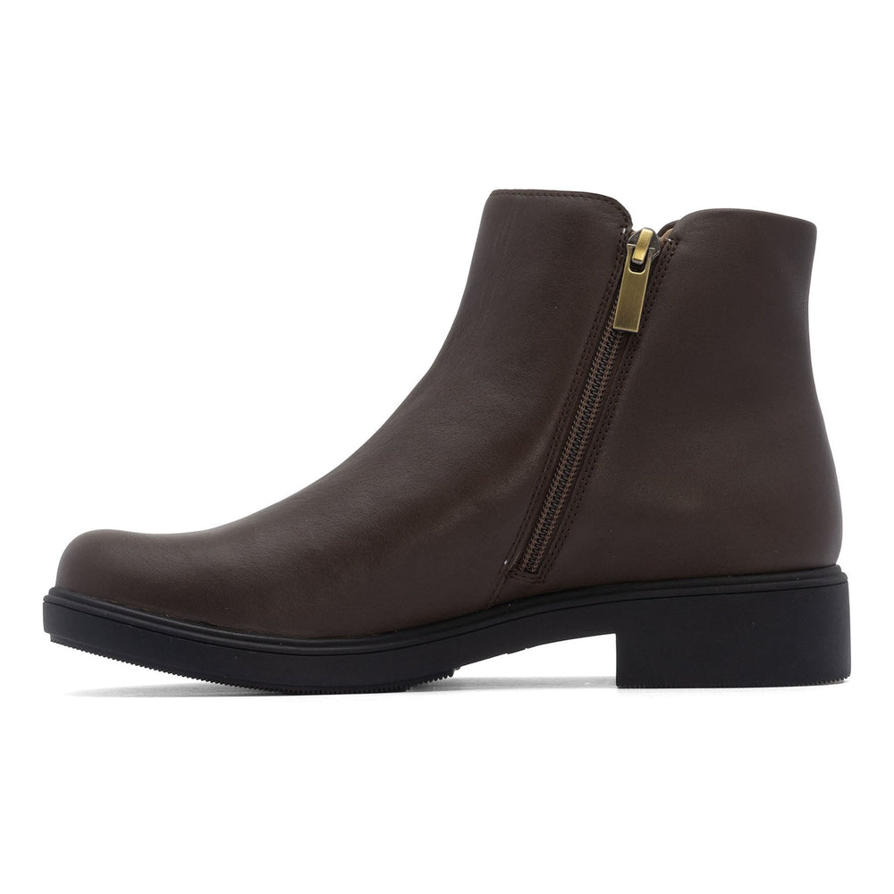Compass Zip Metatarsal - Dark Brown