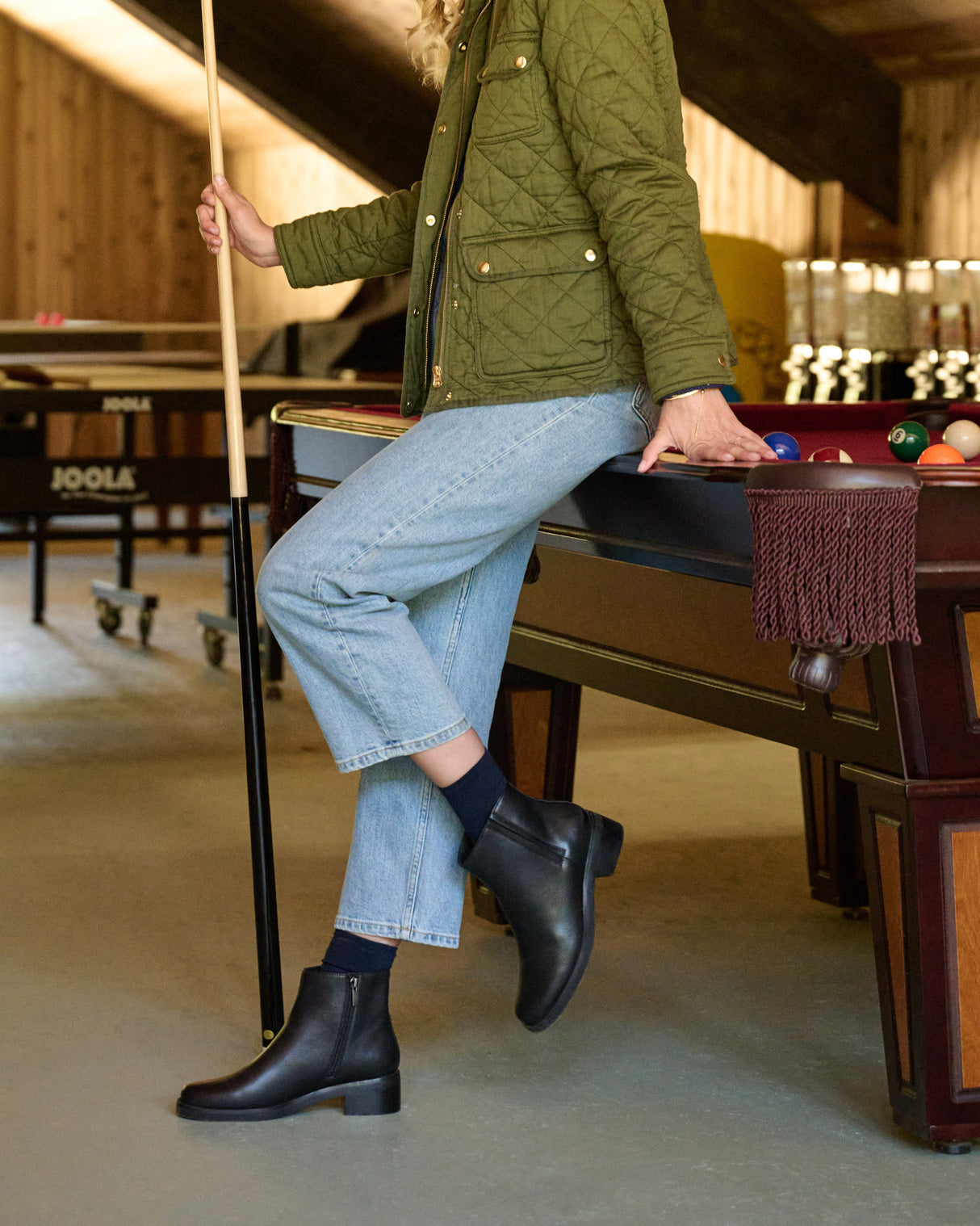Traverse Ankle - Olive