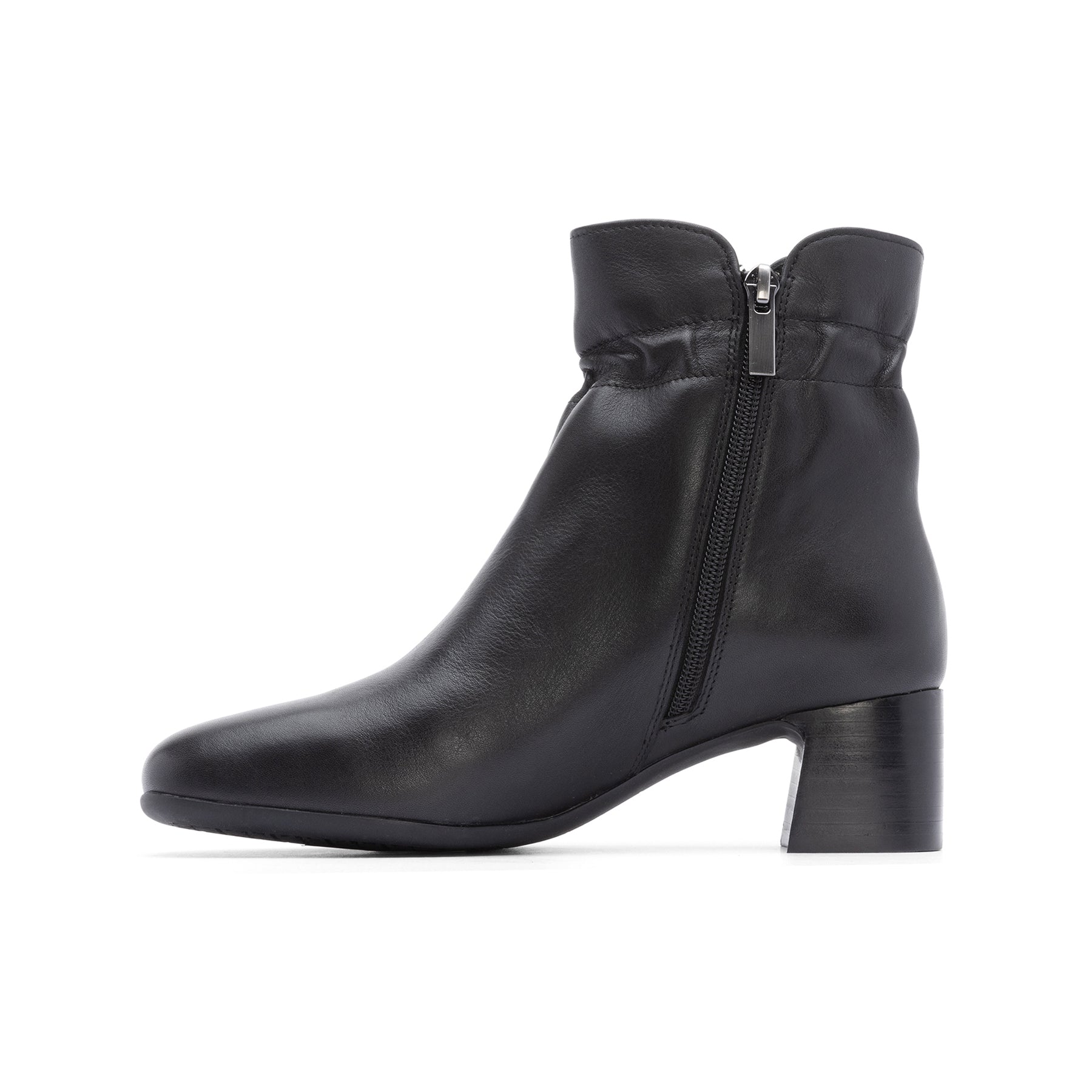 Avenue Mid Metatarsal - Black Nappa