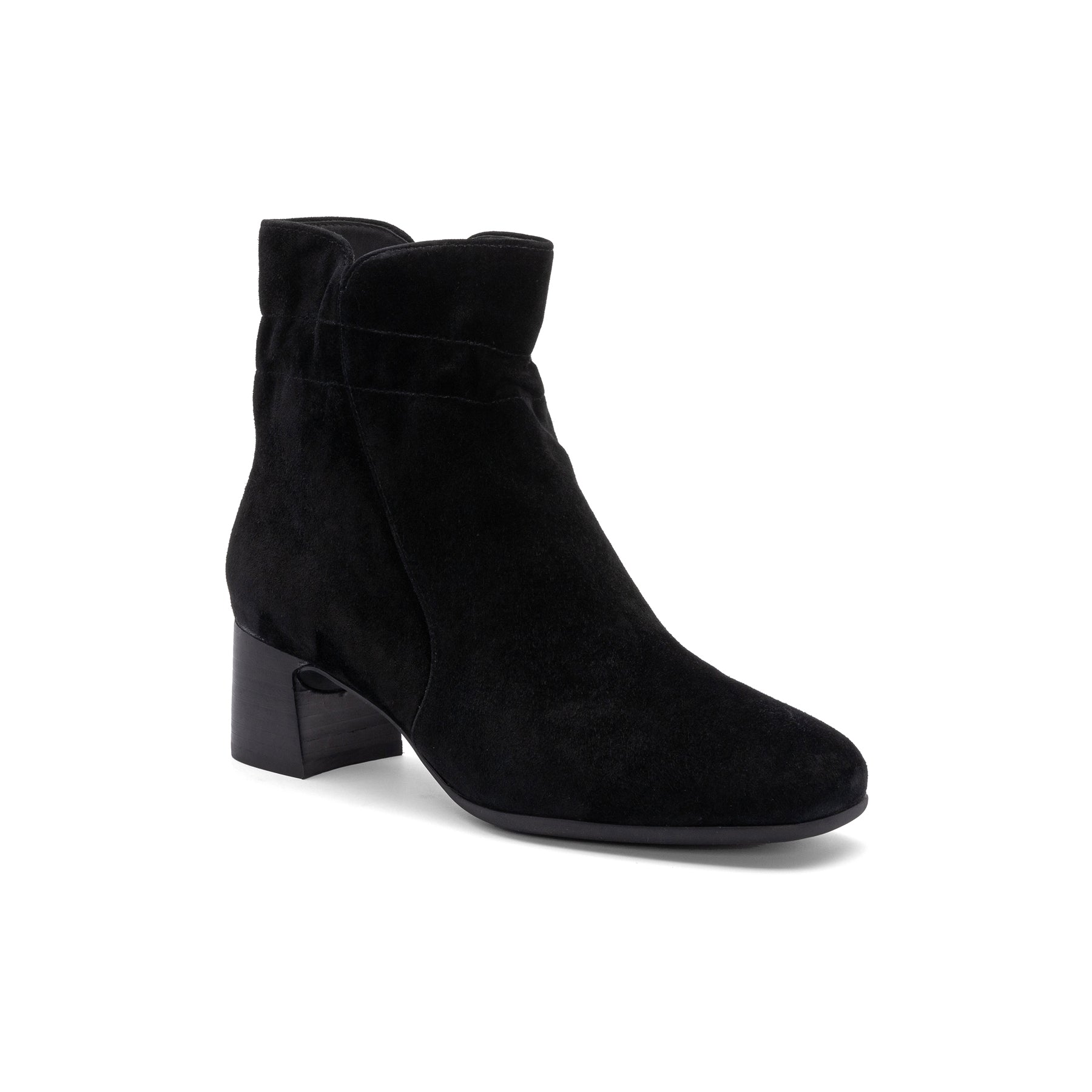 Avenue Mid Metatarsal - Black Suede