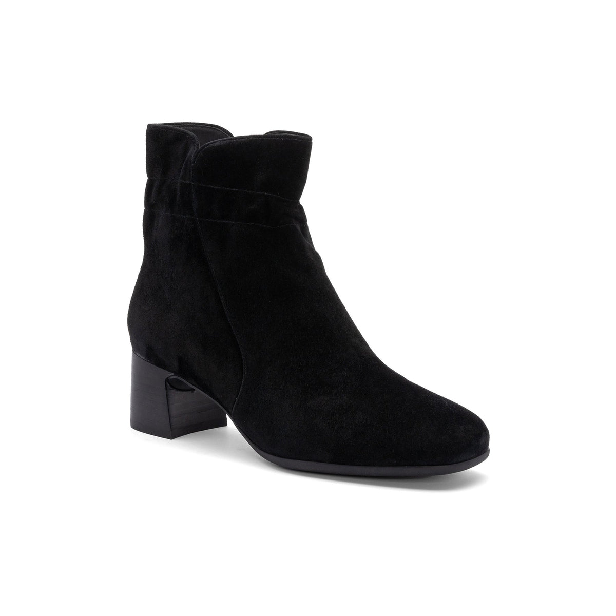 Avenue Mid Metatarsal - Black Suede