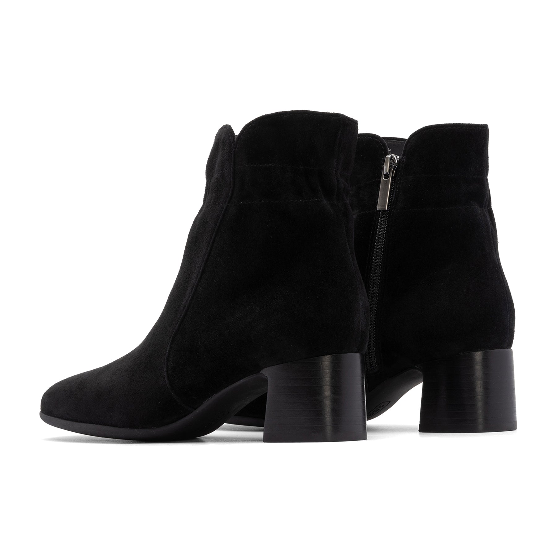 Avenue Mid Metatarsal - Black Suede