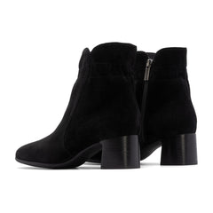 Avenue Mid Metatarsal - Black Suede