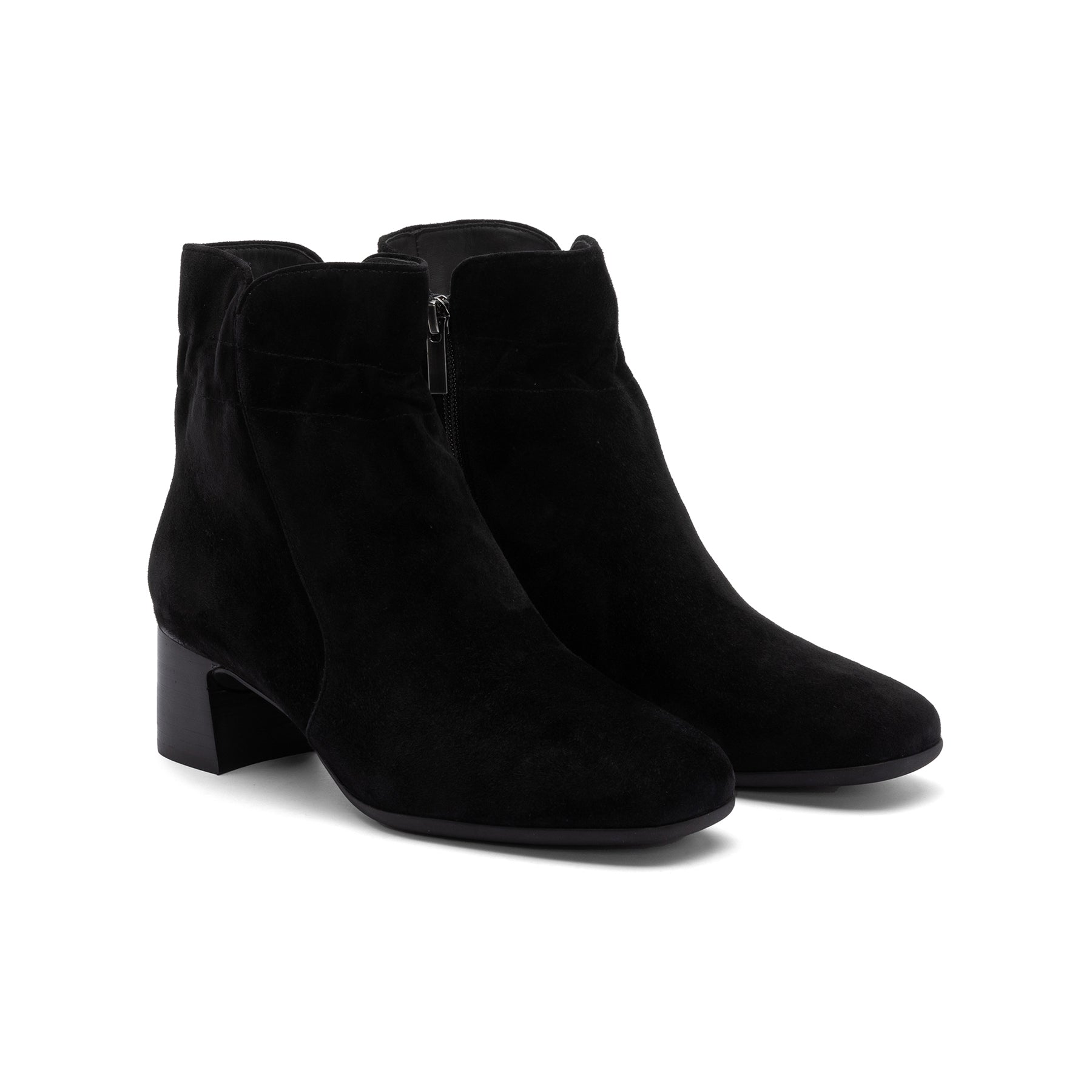 Avenue Mid Metatarsal - Black Suede