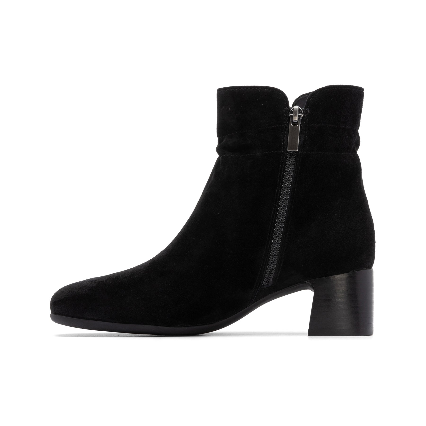 Avenue Mid Metatarsal - Black Suede
