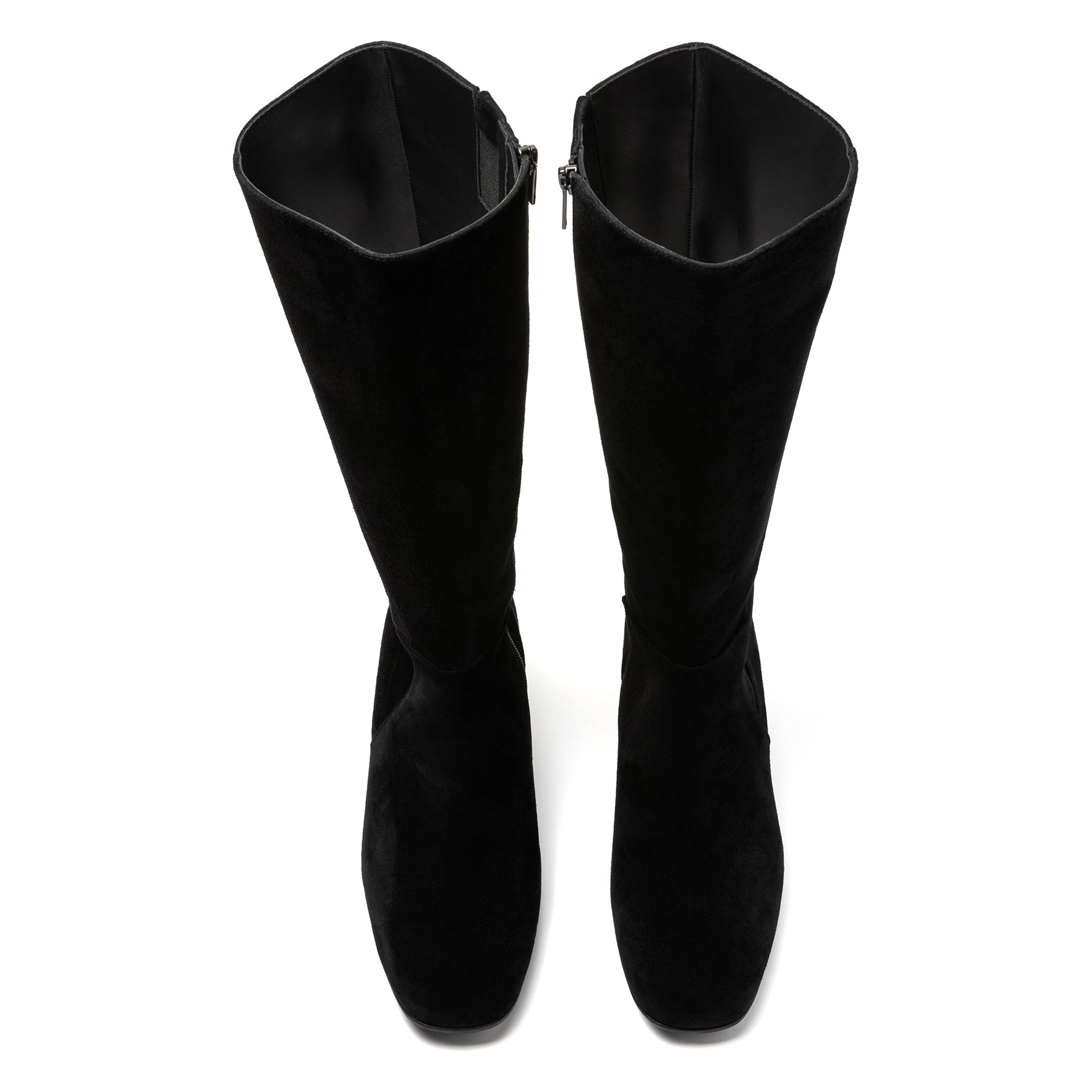 Avenue Tall - Black Suede