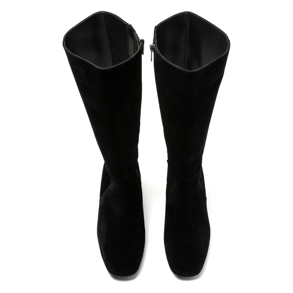 Avenue Tall - Black Suede