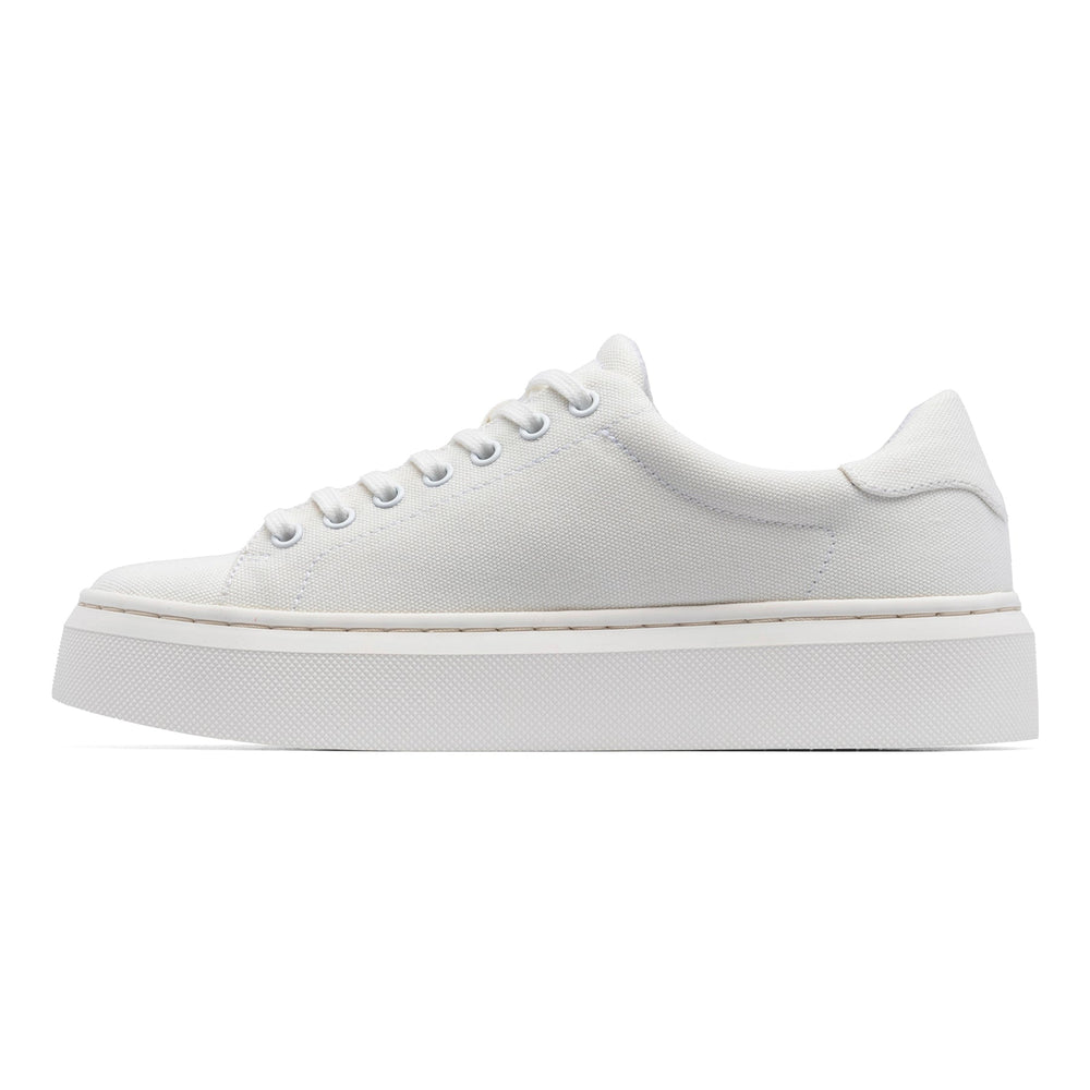 Jumpstreet Sneaker Metatarsal - White Canvas