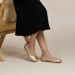 Promenade Flat Metatarsal - Gold