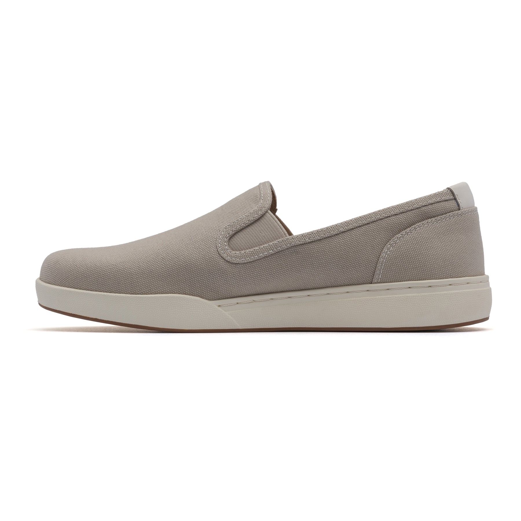 Encore Slip On - Beige Canvas