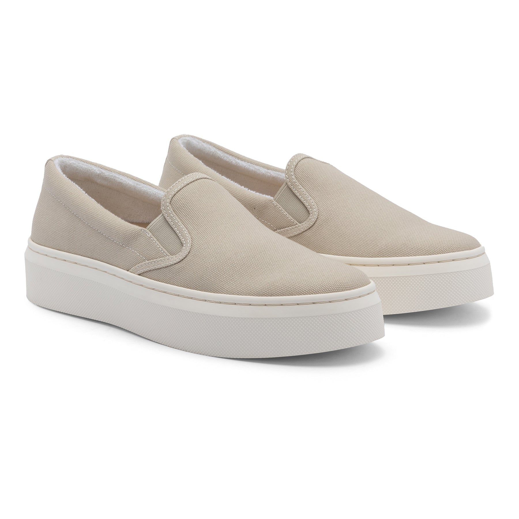 Jumpstreet Slip On Metatarsal - Beige Canvas