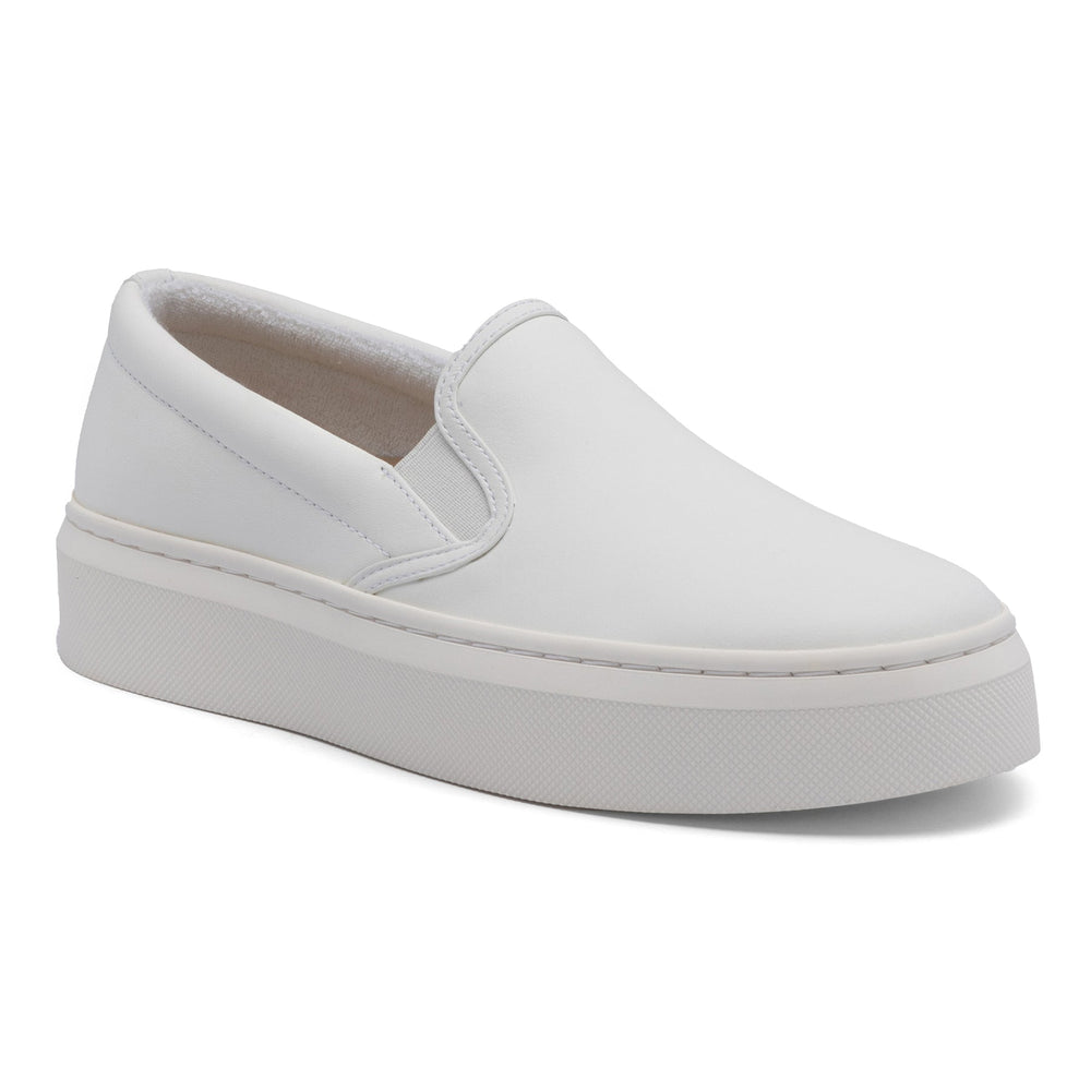 Jumpstreet Slip On Metatarsal - White Leather
