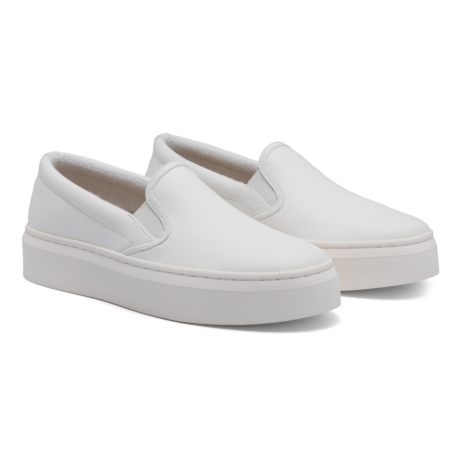Jumpstreet Slip On Metatarsal - White Leather