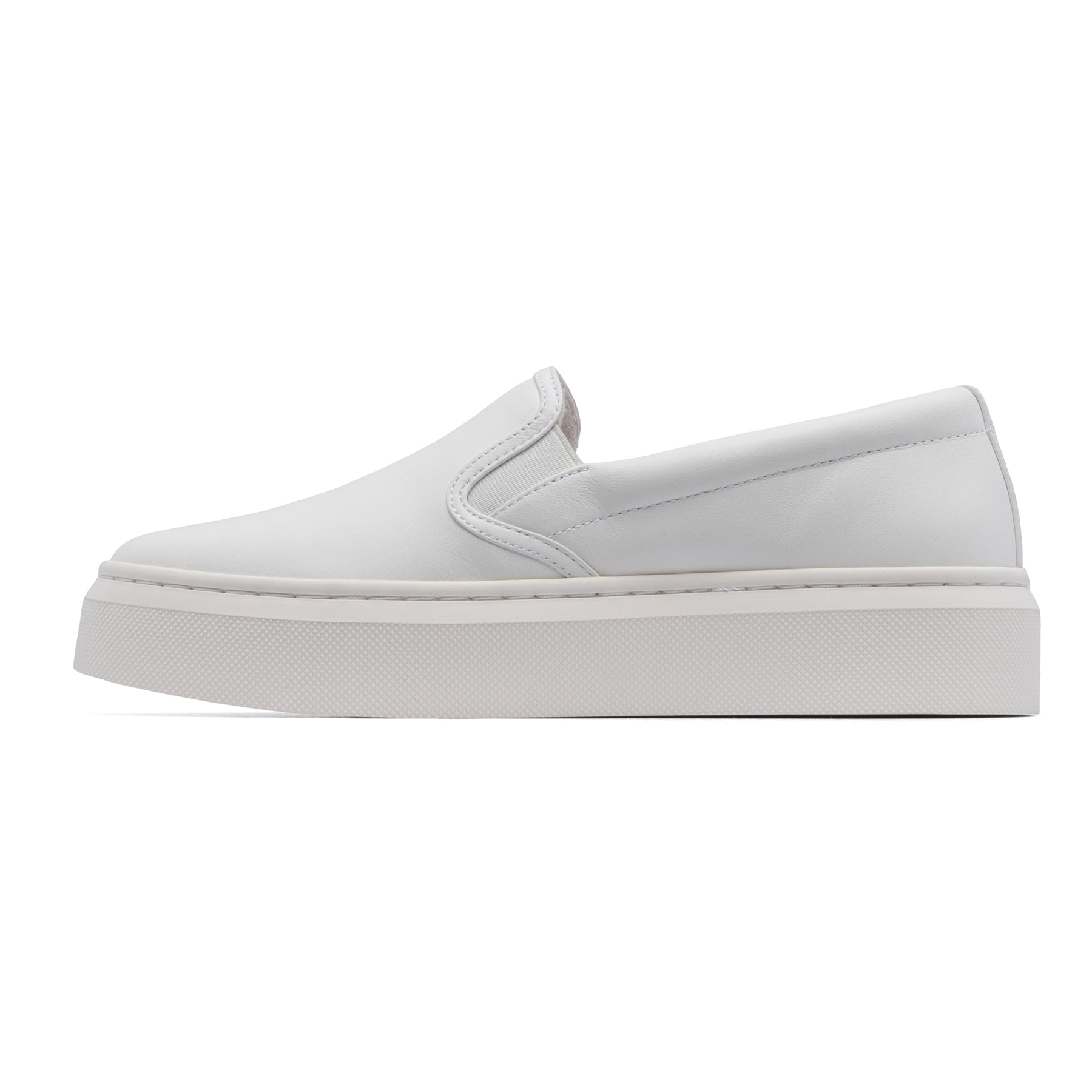 Jumpstreet Slip On Metatarsal - White Leather