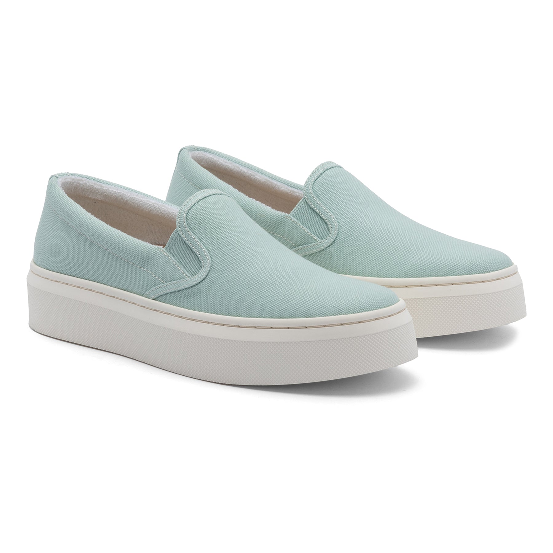 Jumpstreet Slip On Metatarsal - Mint Canvas