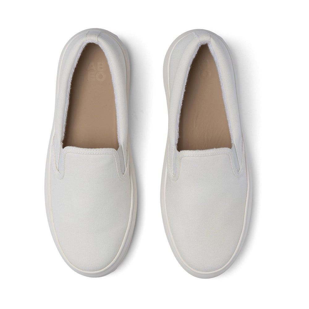 Jumpstreet Slip On Metatarsal - White Canvas