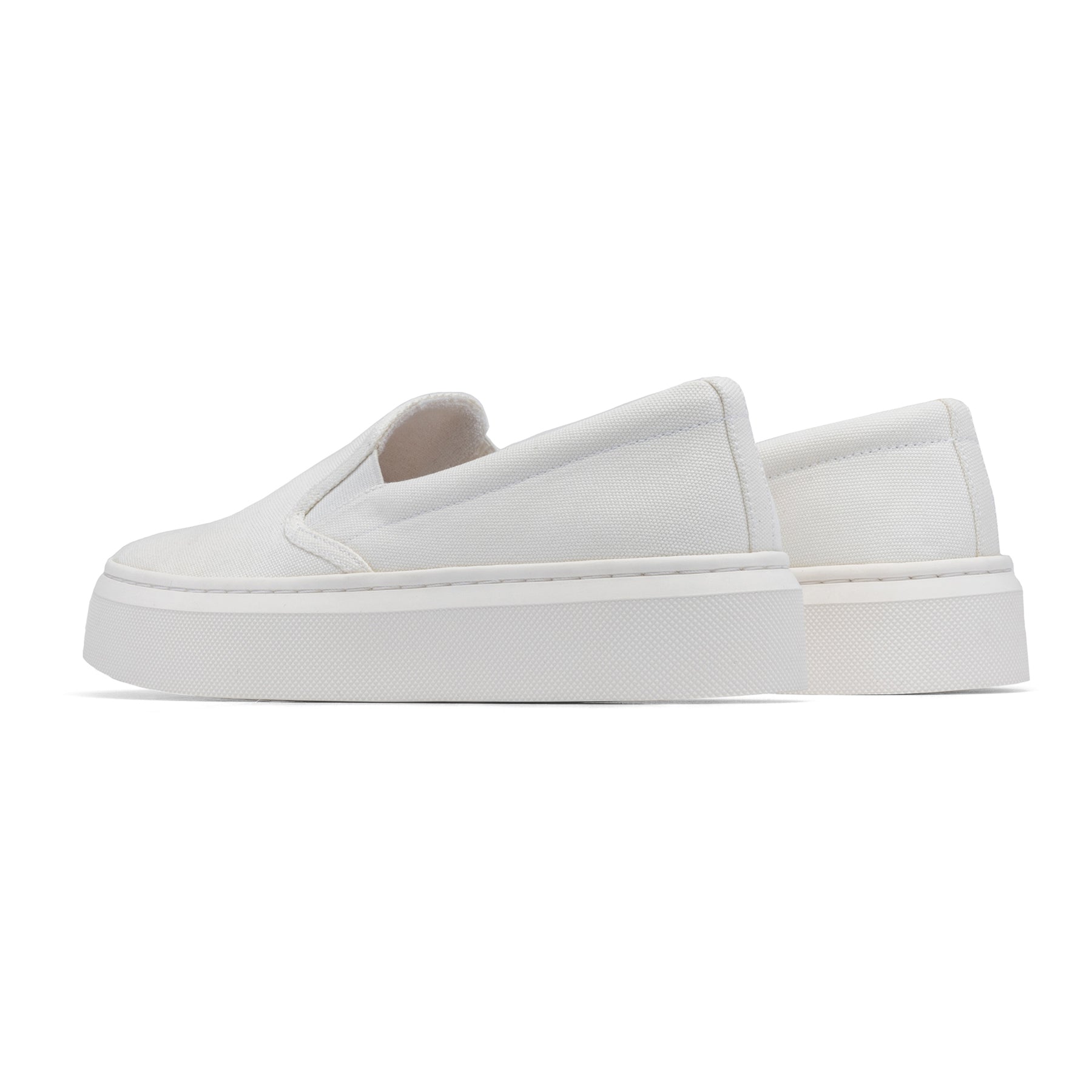 Jumpstreet Slip On Metatarsal - White Canvas
