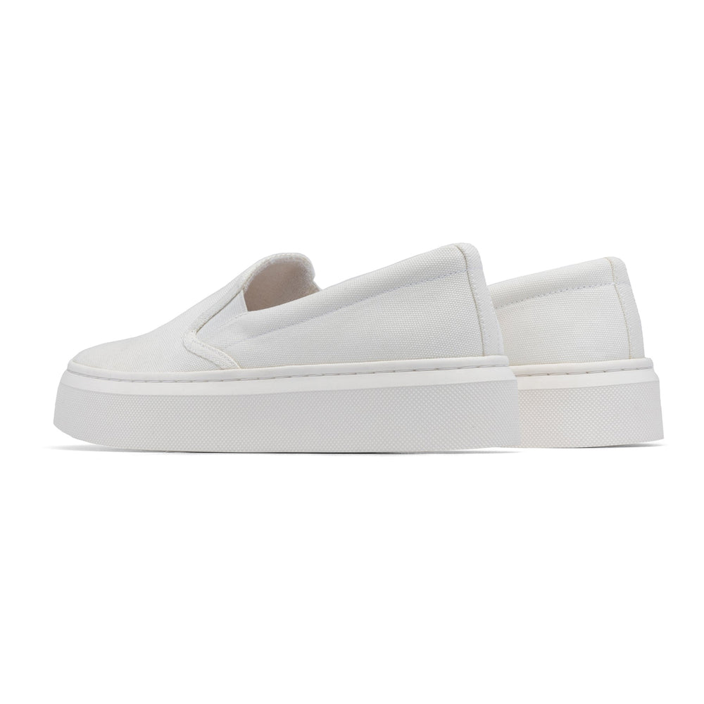 Jumpstreet Slip On Metatarsal - White Canvas