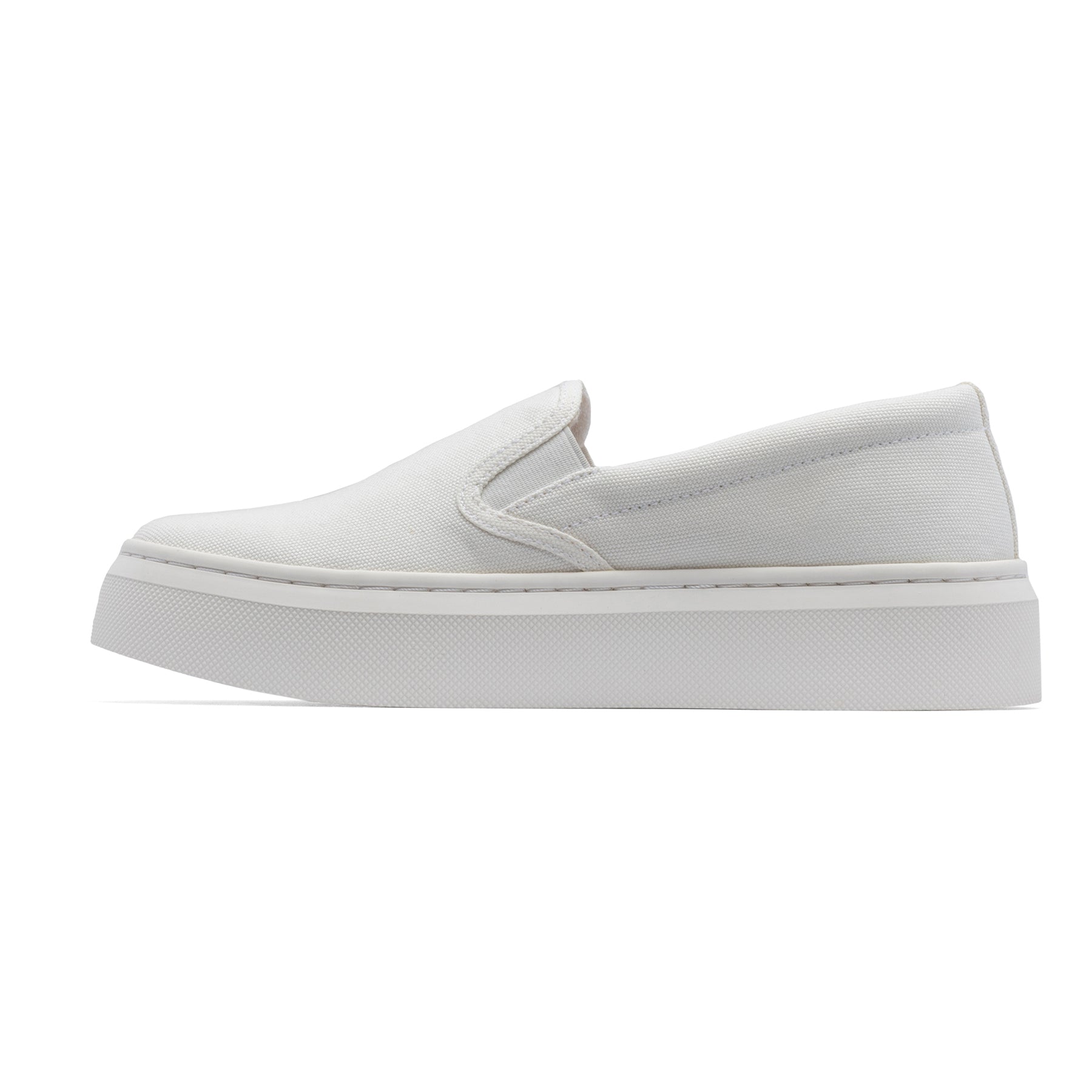 Jumpstreet Slip On Metatarsal - White Canvas