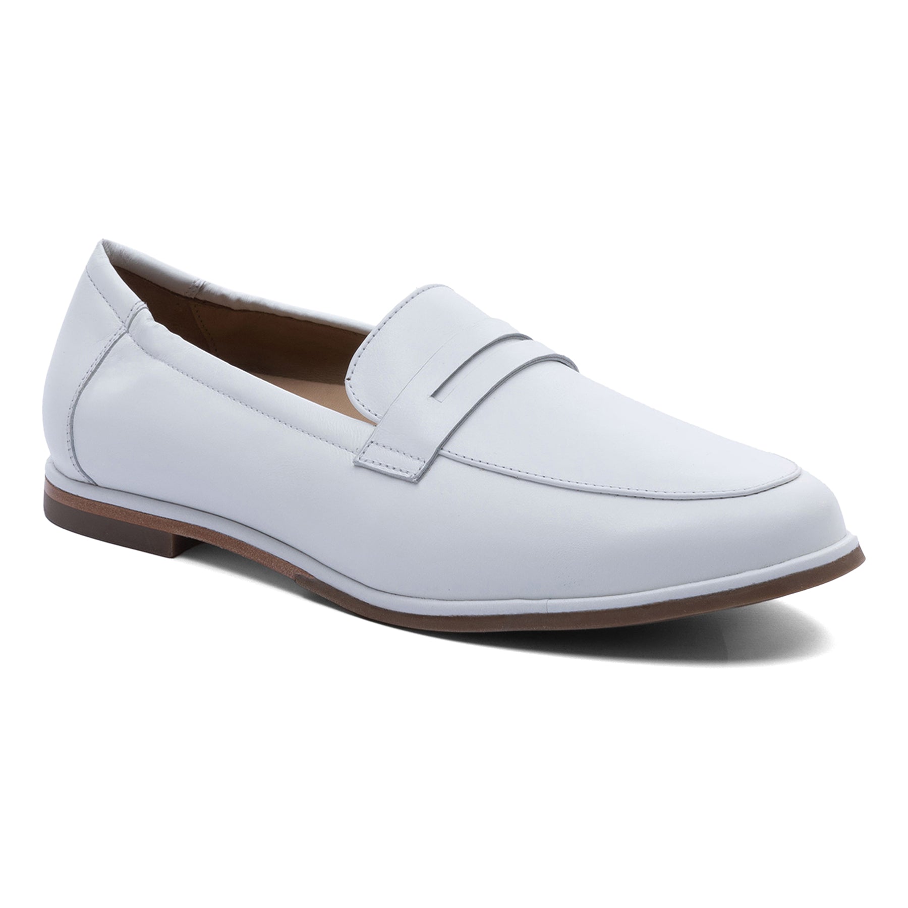 Strada Loafer Metatarsal - Coconut Milk
