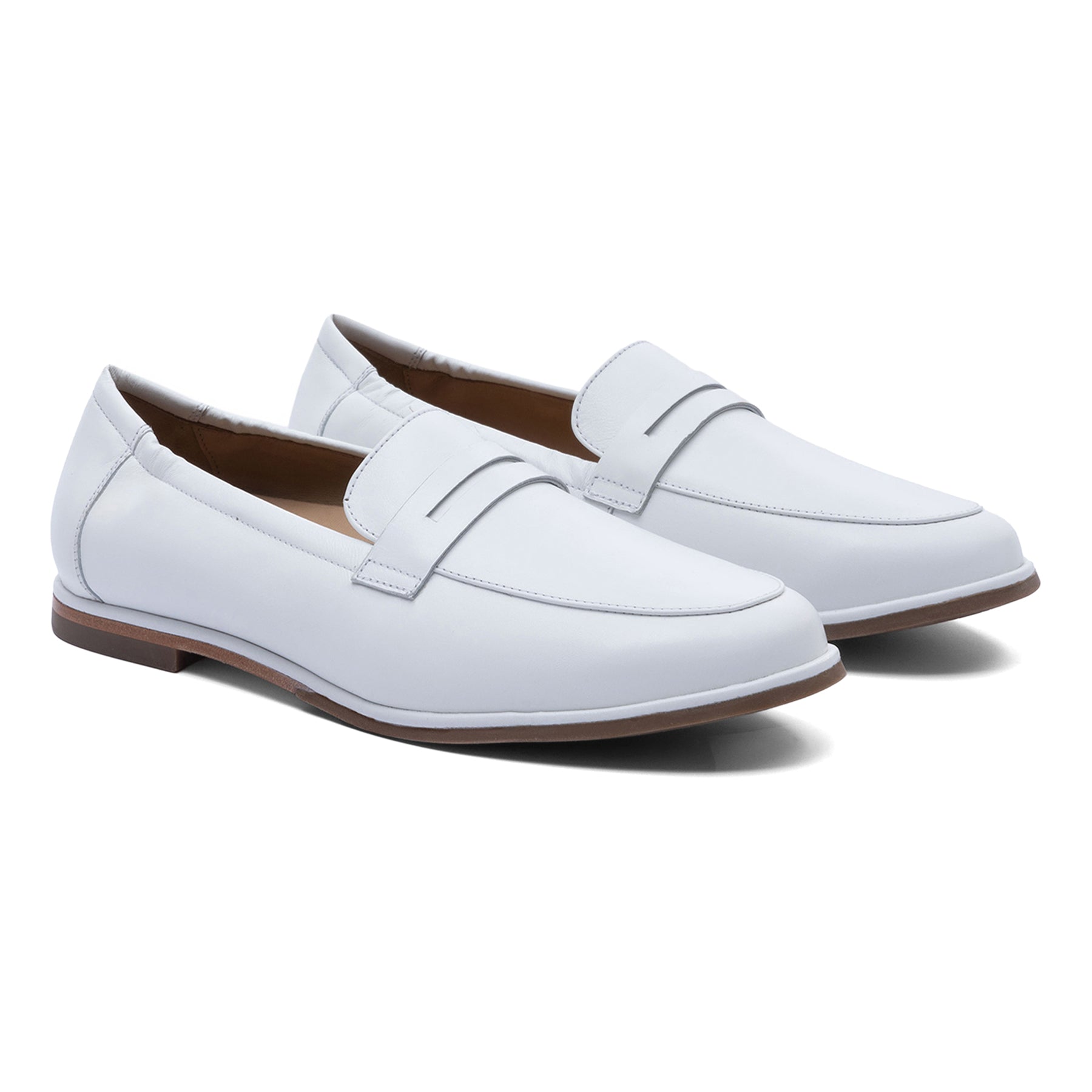 Strada Loafer Metatarsal - Coconut Milk