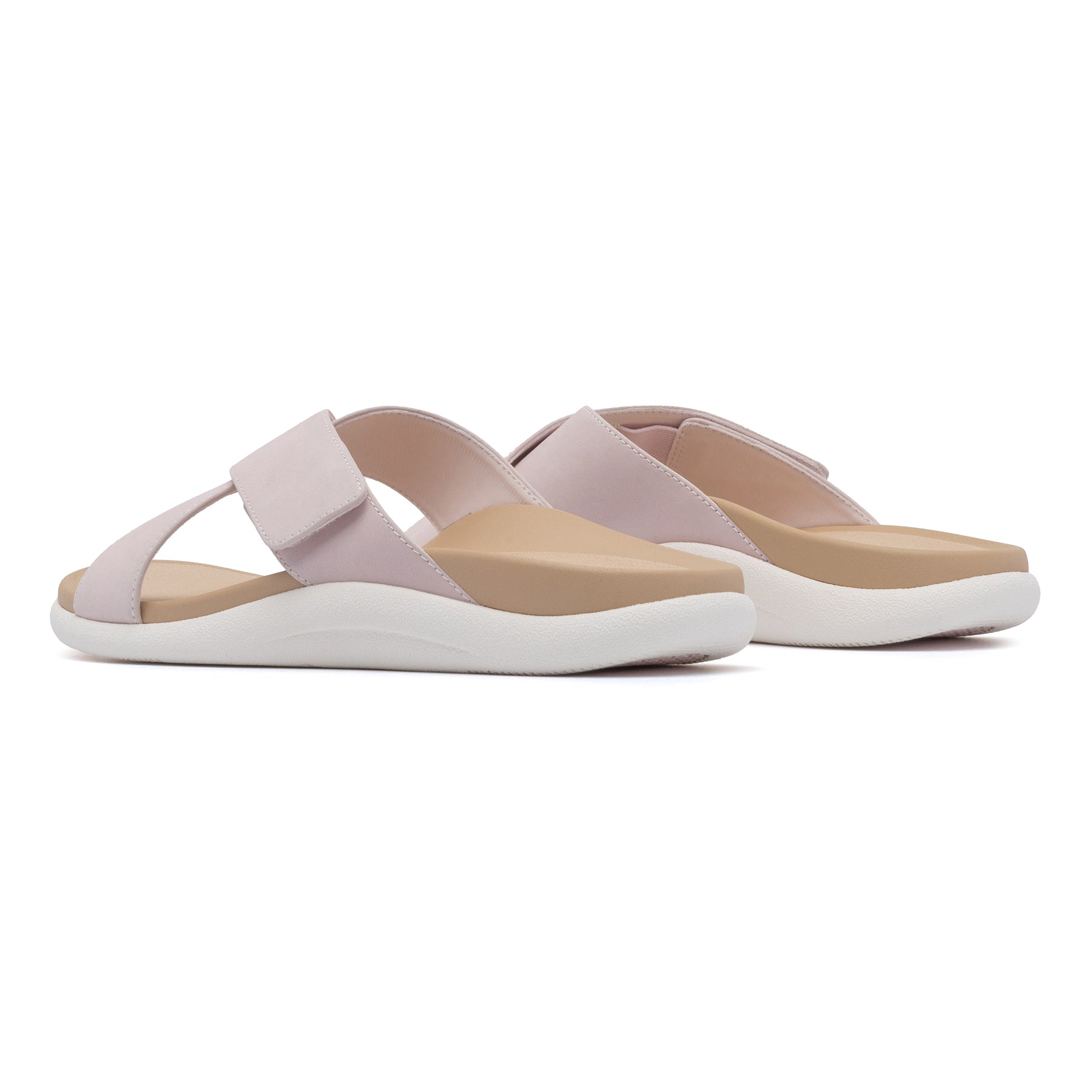 Laguna Slide - Pink Leather