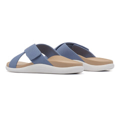 Laguna Slide - Light Denim Canvas