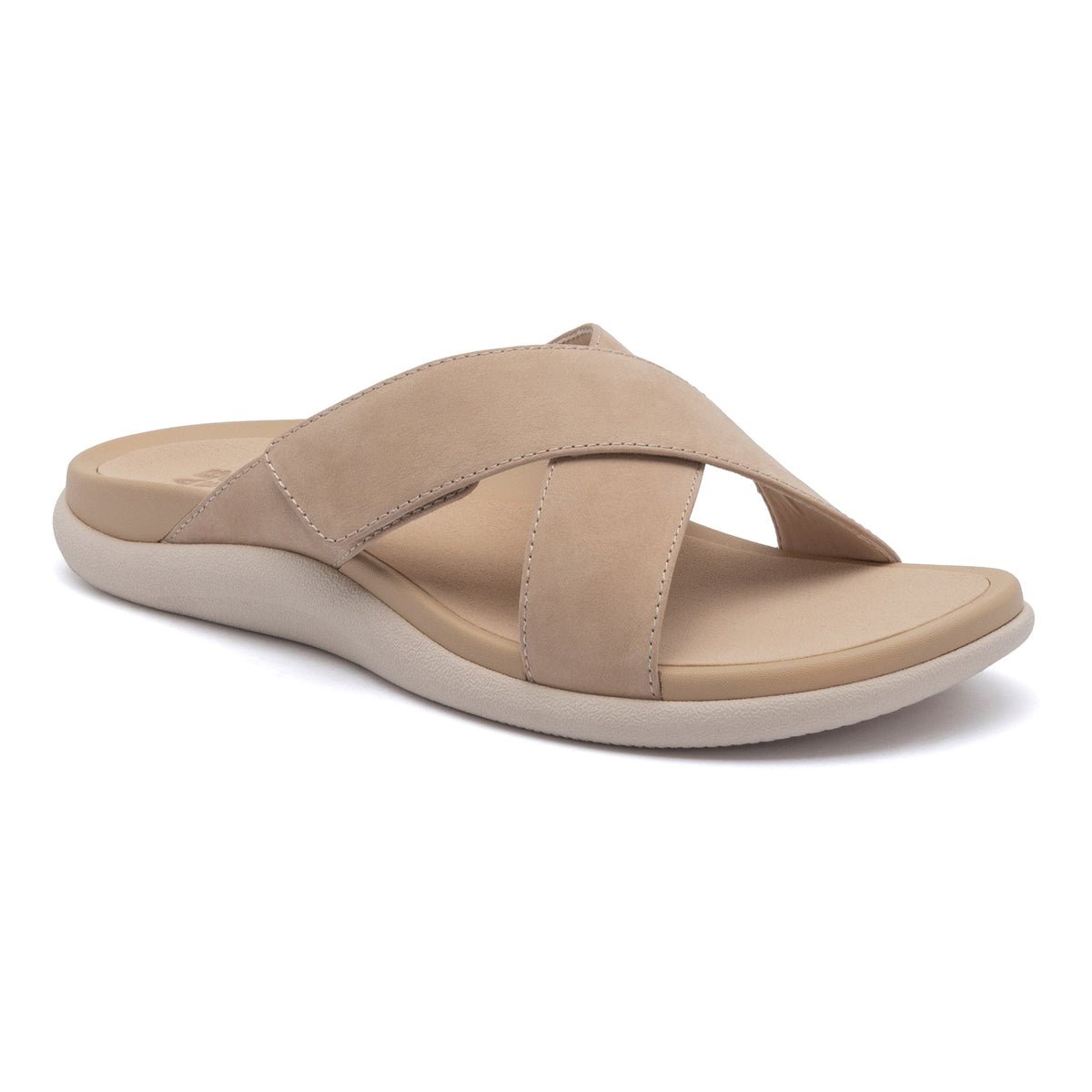 Laguna Slide - Cuban Sand Leather