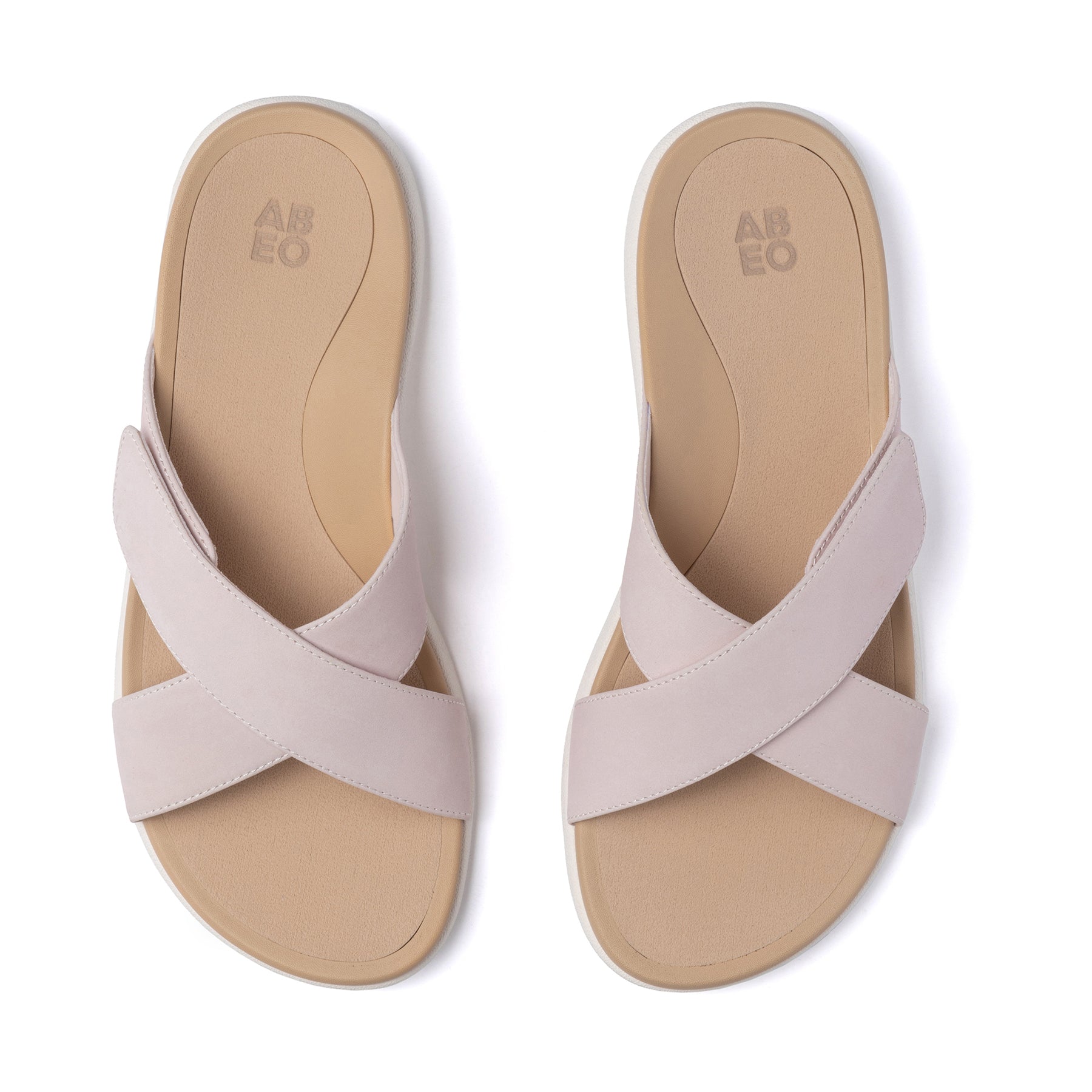 Laguna Slide Metatarsal - Pink Leather