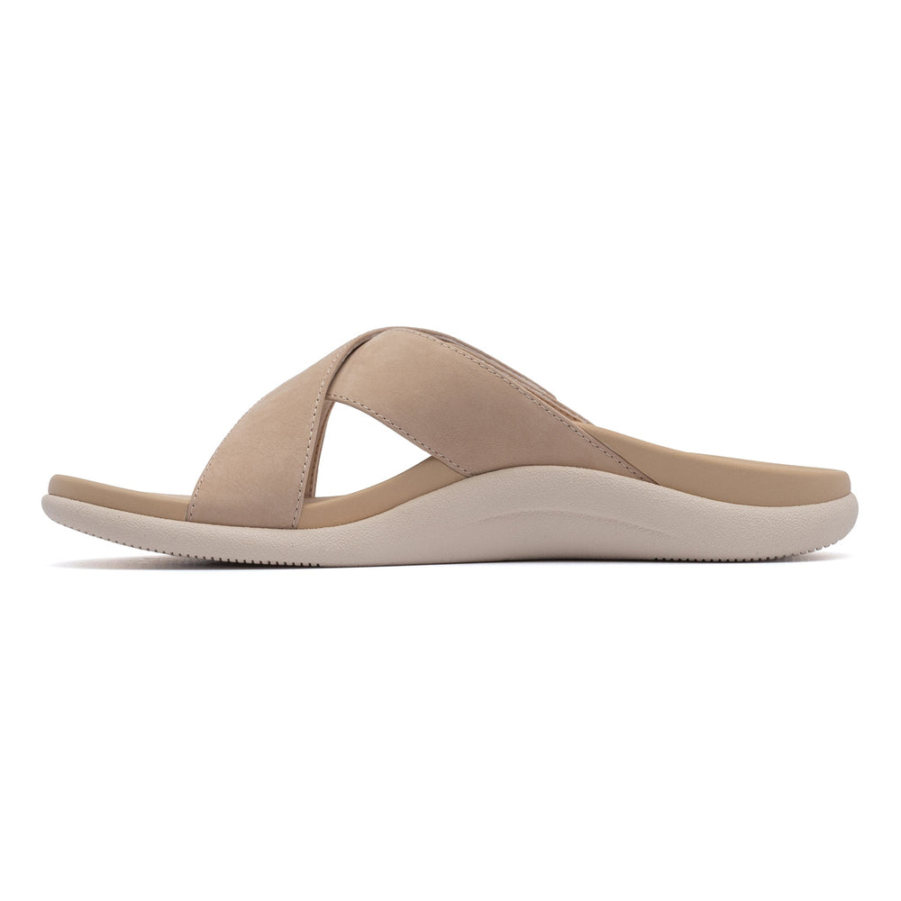 Laguna Slide Metatarsal - Cuban Sand Leather