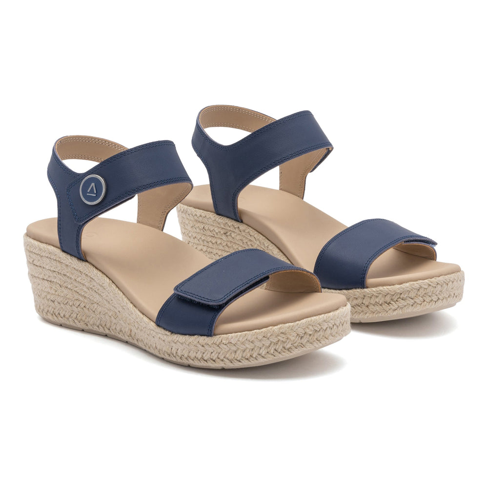 Riviera Strap Sandal - Navy