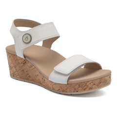 Riviera Strap Sandal - White