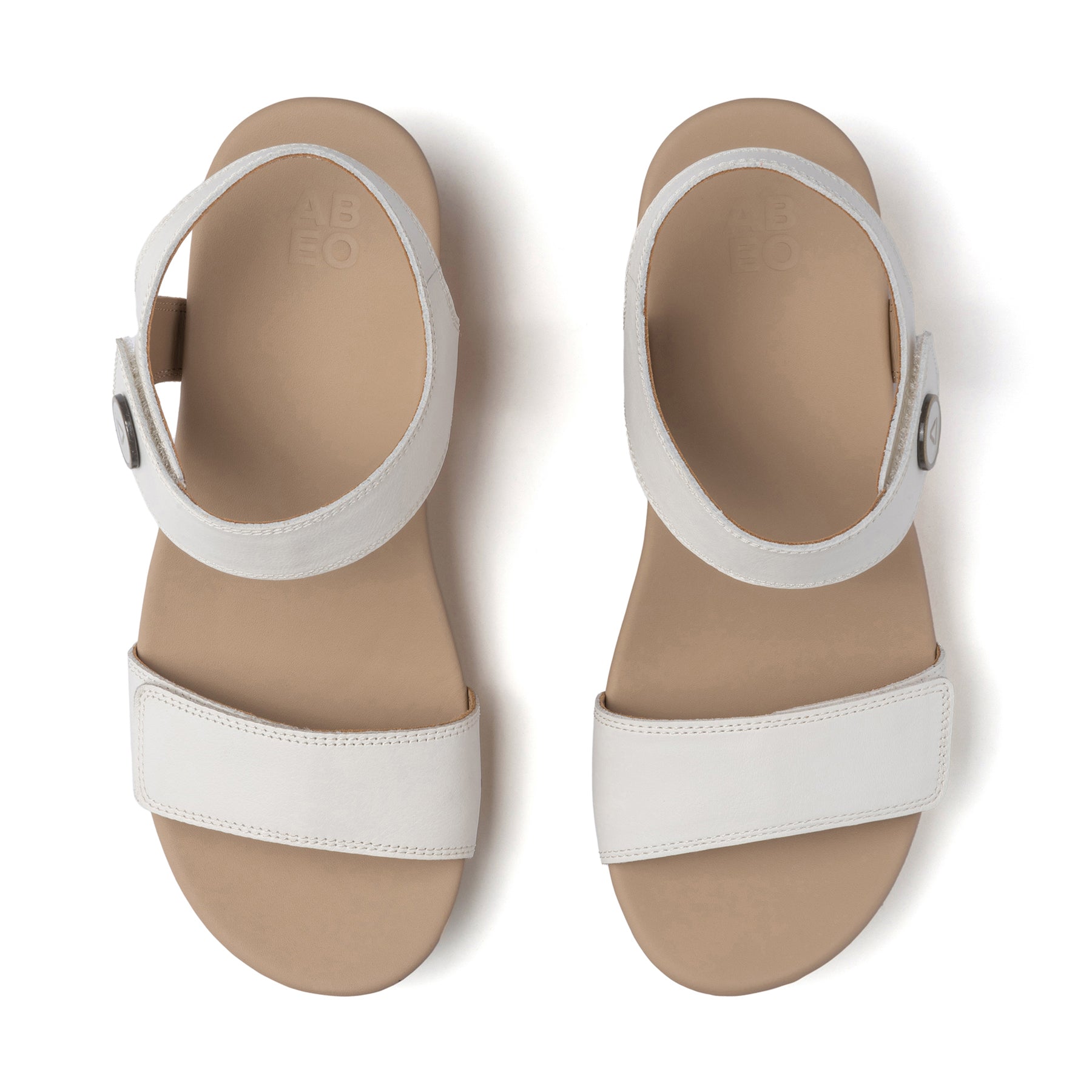 Riviera Strap Sandal - White