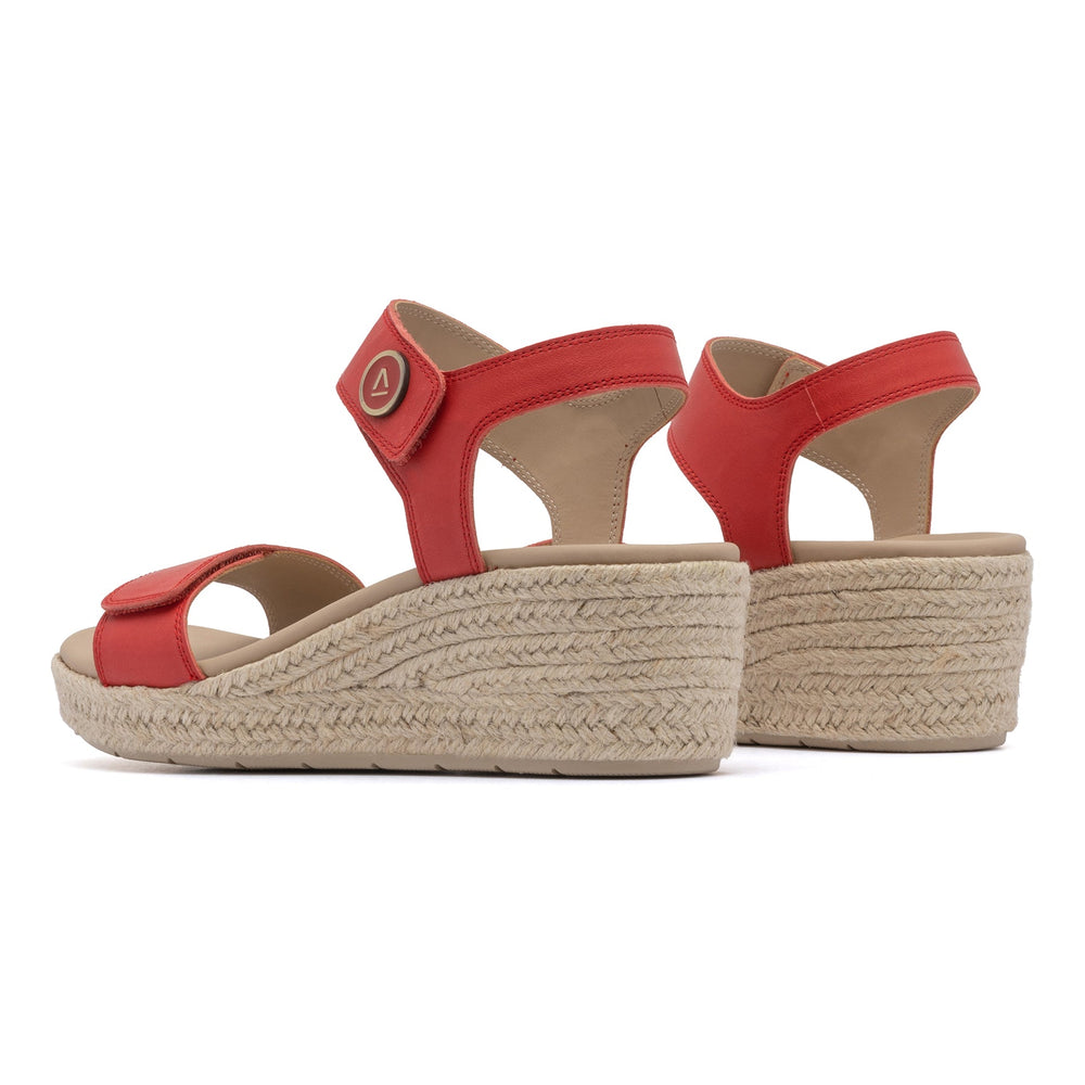 Riviera Strap Sandal Metatarsal - Red