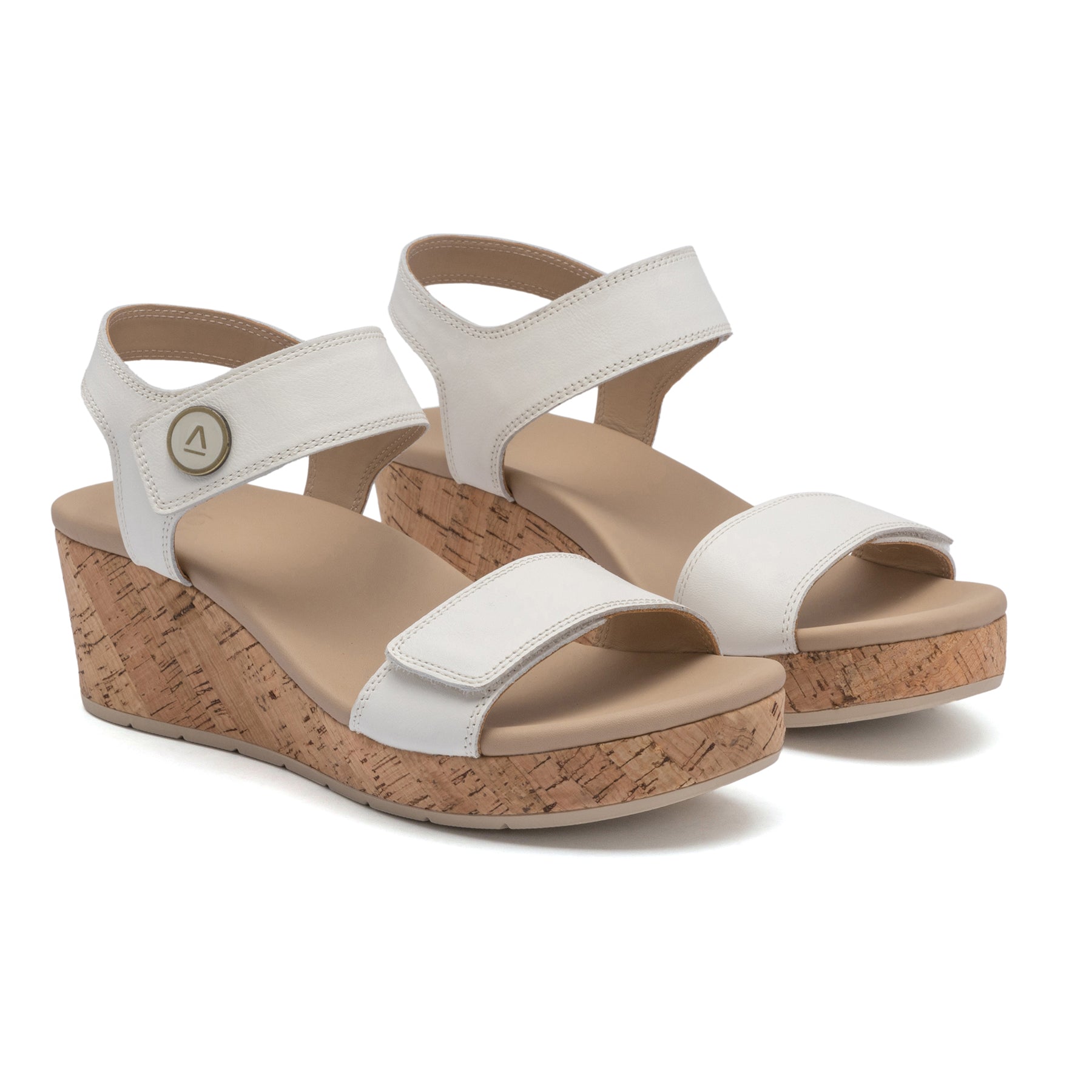 Riviera Strap Sandal Metatarsal - White