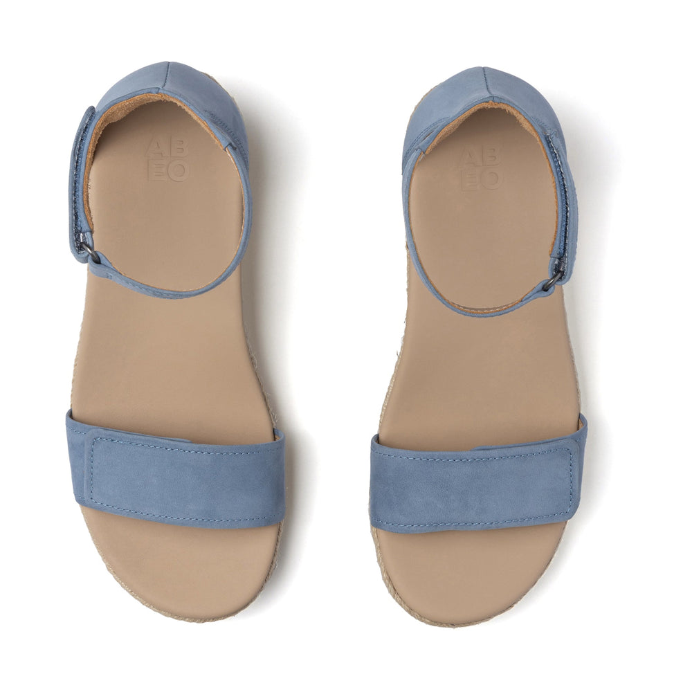 Riviera Ankle Sandal - Denim Nubuck