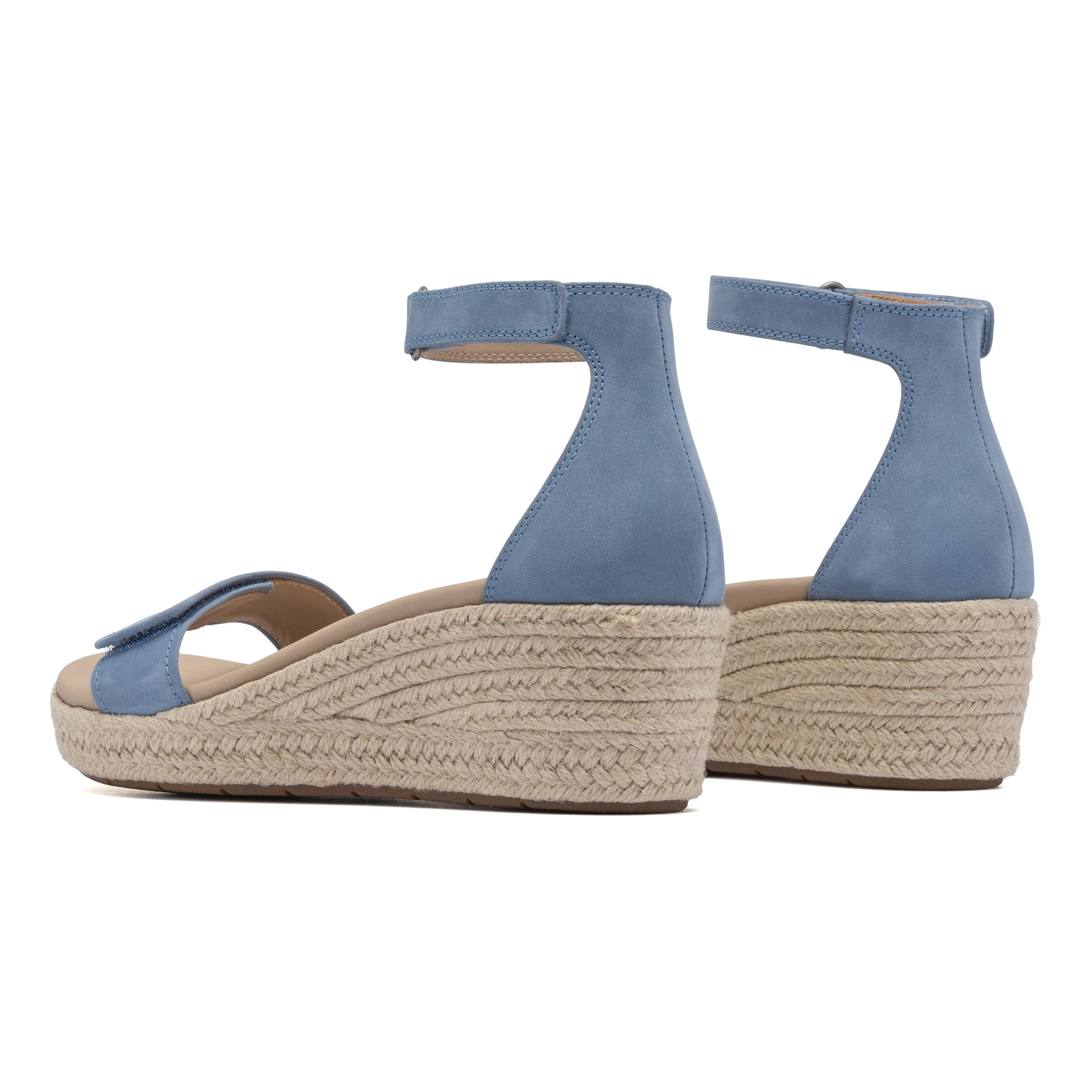 Riviera Ankle Sandal - Denim Nubuck